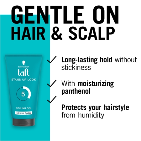 Schwarzkopf Taft Stand Up Look stylingový gel extra silné zpevnění