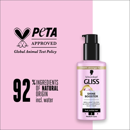 Schwarzkopf Gliss Liquid Silk Leave-in Serum for hair strengthening and shine