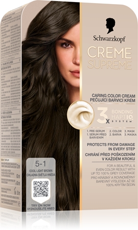 Schwarzkopf Creme Supreme permanentná farba na vlasy