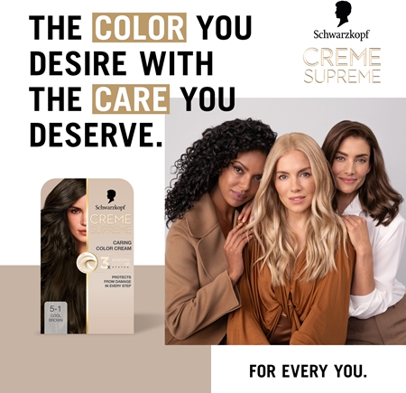 Schwarzkopf Creme Supreme Culoare permanenta pentru par cu subton rece