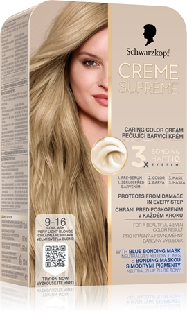 Schwarzkopf Creme Supreme permanentná farba na vlasy