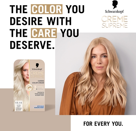 Schwarzkopf Creme Supreme Culoare permanenta pentru par cu subton rece