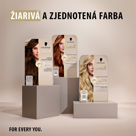 Schwarzkopf Creme Supreme permanentná farba na vlasy
