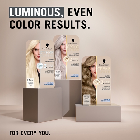 Schwarzkopf Creme Supreme Caring Lightener μόνιμη βαφή μαλλιών για ξάνοιγμα των μαλλιών