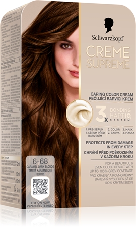 Schwarzkopf Creme Supreme trwała farba do włosów