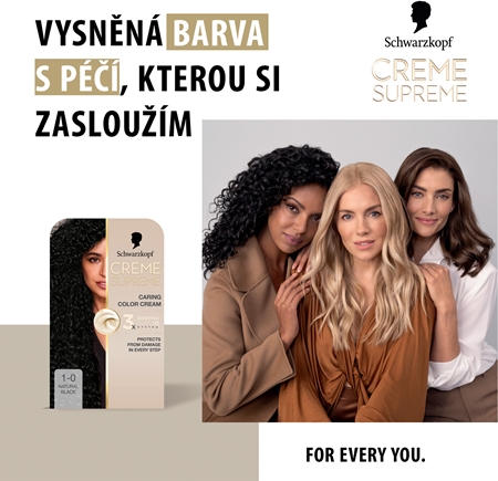 Schwarzkopf Creme Supreme permanentní barva na vlasy