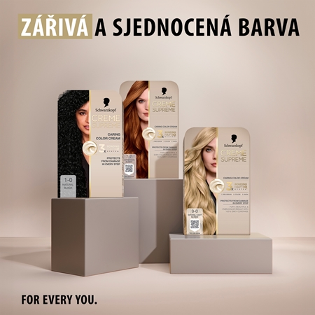 Schwarzkopf Creme Supreme permanentní barva na vlasy