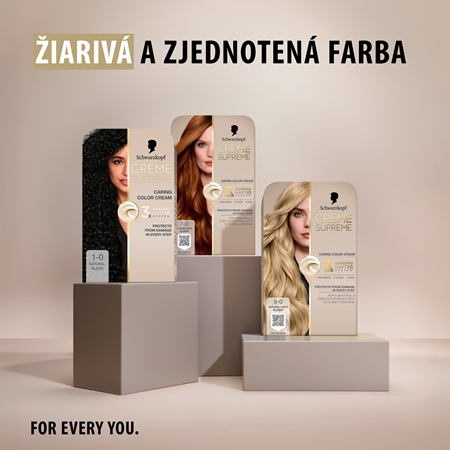 Schwarzkopf Creme Supreme permanentná farba na vlasy