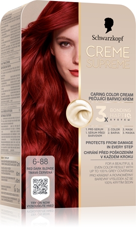 Schwarzkopf Creme Supreme μόνιμη βαφή μαλλιών