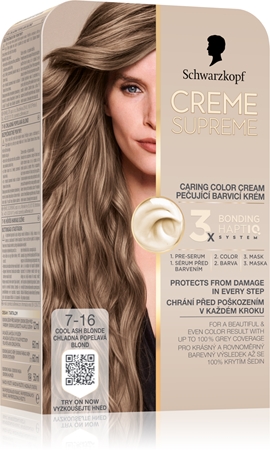 Schwarzkopf Creme Supreme coloration cheveux permanente