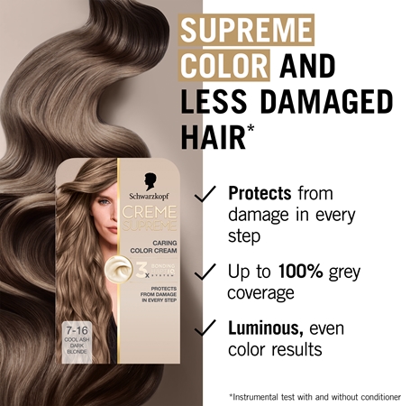 Schwarzkopf Creme Supreme ilgalaikiai plaukų dažai šalto atspalvio