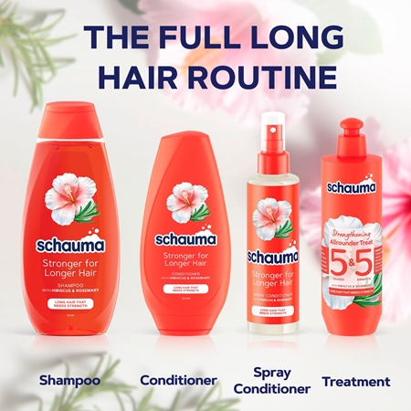 Schwarzkopf Schauma Stronger For Longer Hair erősítő sampon hosszú hajra