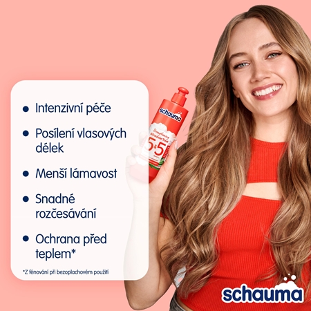 Schwarzkopf Schauma Stronger For Longer Hair multifunkční péče na vlasy