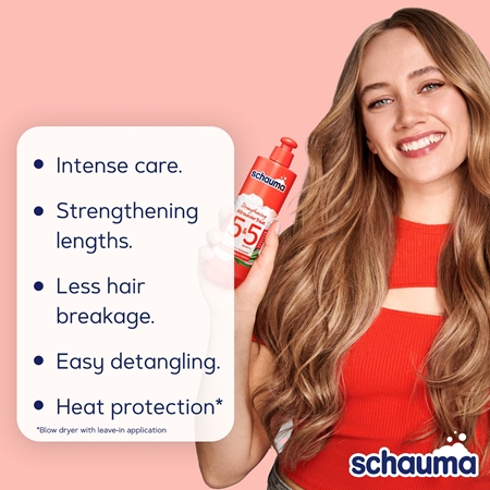 Schwarzkopf Schauma Stronger For Longer Hair Multifunktsionaalne juuksehooldus