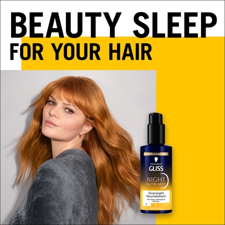 Schwarzkopf Gliss Oil Nutritive Hair Spray night