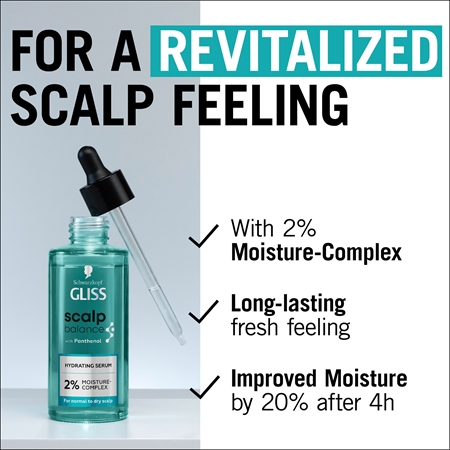 Schwarzkopf Gliss Scalp Balance Moisturizing Serum for scalp