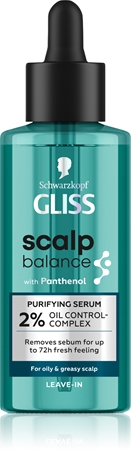 Schwarzkopf Gliss Scalp Balance Deep-Cleansing Scalp Serum for oily hair