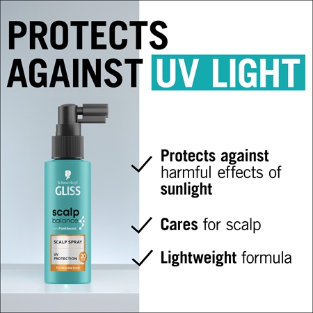Schwarzkopf Gliss Scalp Balance Sunscreen for scalp