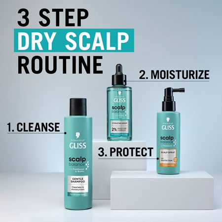 Schwarzkopf Gliss Scalp Balance Gentle Shampoo for Everyday Use