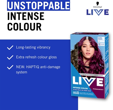 Schwarzkopf LIVE Intense Colour Permanent hårfarve