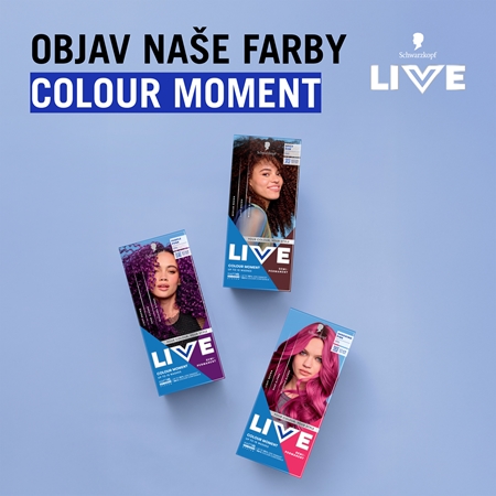 Schwarzkopf LIVE Colour Moment semipermanentná farba na vlasy