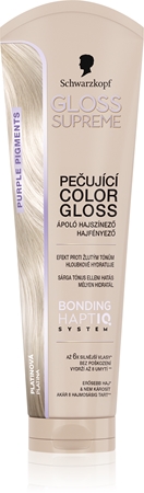 Schwarzkopf Creme Supreme Gloss Μάσκα με τεχνολογία bonding color προσθέτει ενυδάτωση και λάμψη