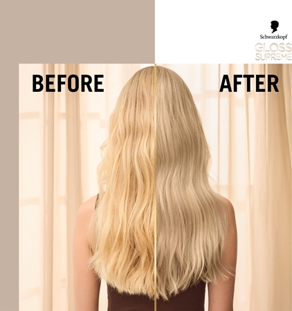 Schwarzkopf Creme Supreme Gloss Balinošas krāsas maska ar mitruma un spīduma efektu