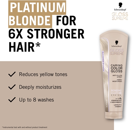 Schwarzkopf Creme Supreme Gloss Balinošas krāsas maska ar mitruma un spīduma efektu