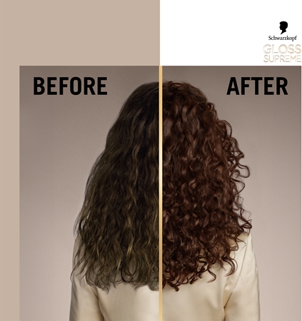 Schwarzkopf Creme Supreme Gloss Bonding Color Mask adds moisture and shine