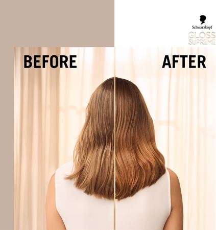 Schwarzkopf Creme Supreme Gloss Bonding Color Mask adds moisture and shine