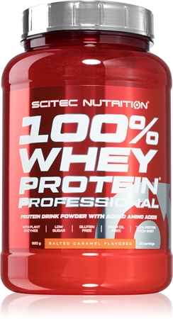 Scitec Nutrition 100% Whey Protein Professional tejsavófehérje emésztőenzimeket tartalmaz