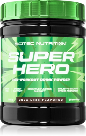 Scitec Nutrition Superhero podpora športového výkonu s kofeínom