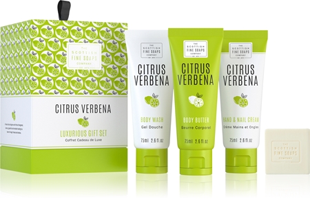 Scottish Fine Soaps La Paloma coffret cadeau corps Citrus Verbena