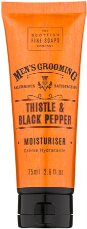Scottish Fine Soaps Men’s Grooming Thistle & Black Pepper set (for face and beard) for men