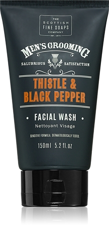 Scottish Fine Soaps Men’s Grooming Thistle & Black Pepper umývací gél na tvár