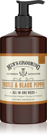 Scottish Fine Soaps Men’s Grooming Thistle & Black Pepper gel za umivanje za telo in lase