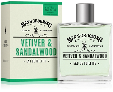 Scottish Fine Soaps Men’s Grooming Vetiver & Sandalwood toaletní voda pro muže