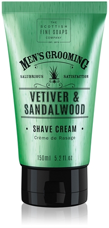Scottish Fine Soaps Men’s Grooming Vetiver & Sandalwood skutimosi kremas vyrams