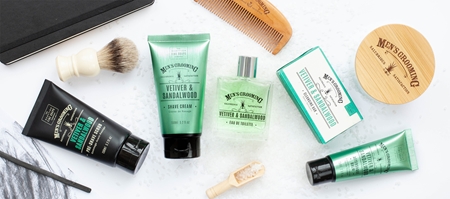 Scottish Fine Soaps Men’s Grooming Vetiver & Sandalwood mydło oczyszczające w kostce dla mężczyzn