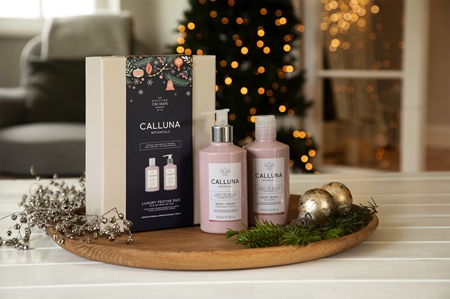 Scottish Fine Soaps Calluna Botanicals Luxury Festive Duo dárková sada na tělo Vanilla&Rose
