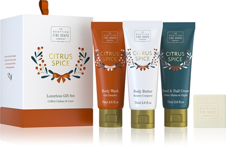 Scottish Fine Soaps Luxurious Gift Set Geschenkset Citrus spice