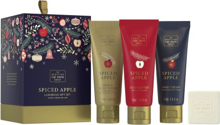 Scottish Fine Soaps Spiced Apple Luxurious Gift Set ajándékszett