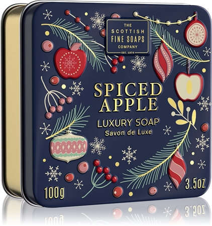 Scottish Fine Soaps Spiced Apple Luxury Soap luxury bar soap
