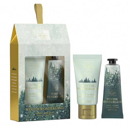Scottish Fine Soaps Winter Wonderland Hand Care Duo set cadou (de maini) Mini