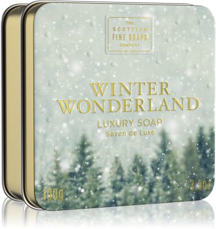 Scottish Fine Soaps Winter Wonderland Luxury Soap luxusní tuhé mýdlo