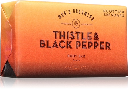 Scottish Fine Soaps Thistle & Black Pepper sapun