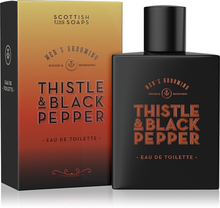 Scottish Fine Soaps Thistle & Black Pepper Eau de Toilette für Herren