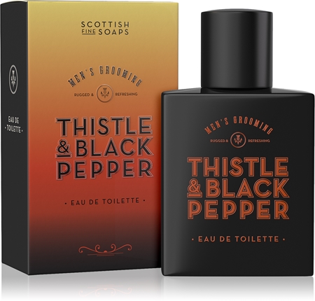 Scottish Fine Soaps Thistle & Black Pepper Eau de Toilette für Herren