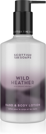Scottish Fine Soaps Wild Heather Hand & Body Lotion pienelis rankoms ir kūnui