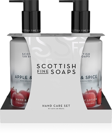 Scottish Fine Soaps Apple & Spice coffret para mãos e corpo
